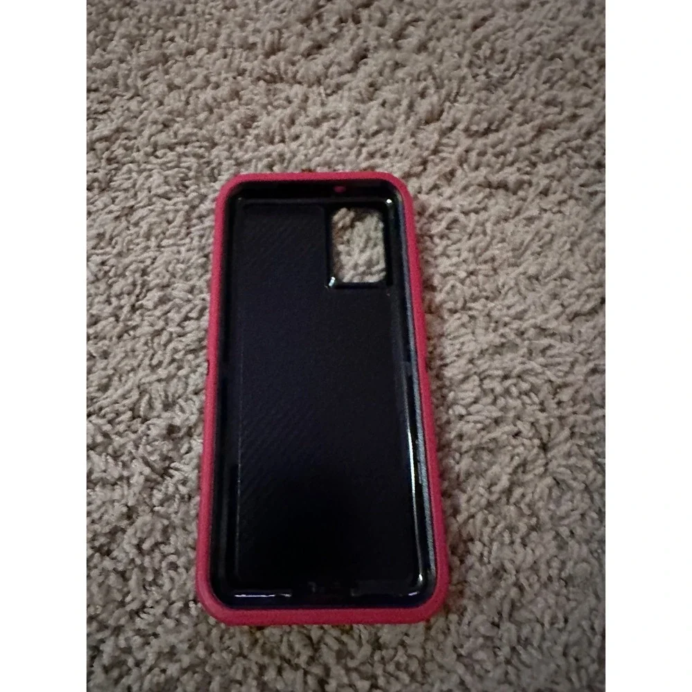 Heavy Duty Shockproof Phone Case‎ Cover for Galaxy S20+ Plus 5G Red